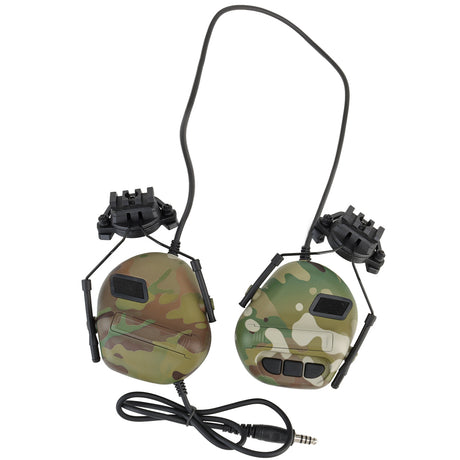 WBD 5th Generation Headset For Helmet (With sound pickup & noise reduction function) (Various Colours)-WBD-Multicam-Socom Tactical Airsoft