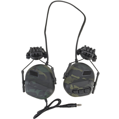 WBD 5th Generation Headset For Helmet (With sound pickup & noise reduction function) (Various Colours)-WBD-Multicam Black-Socom Tactical Airsoft