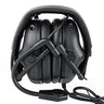 WBD 5th Generation Headset (With sound pickup & noise reduction function) (Various Colours)-WBD-Black-Socom Tactical Airsoft