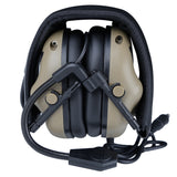 WBD 5th Generation Headset (With sound pickup & noise reduction function) (Various Colours)-WBD-Coyote-Socom Tactical Airsoft