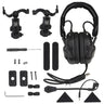 WBD Gen 5 Noise Reduction & Sound Pickup Headset (With Adapter) (Various Colours)-WBD-Black-Socom Tactical Airsoft