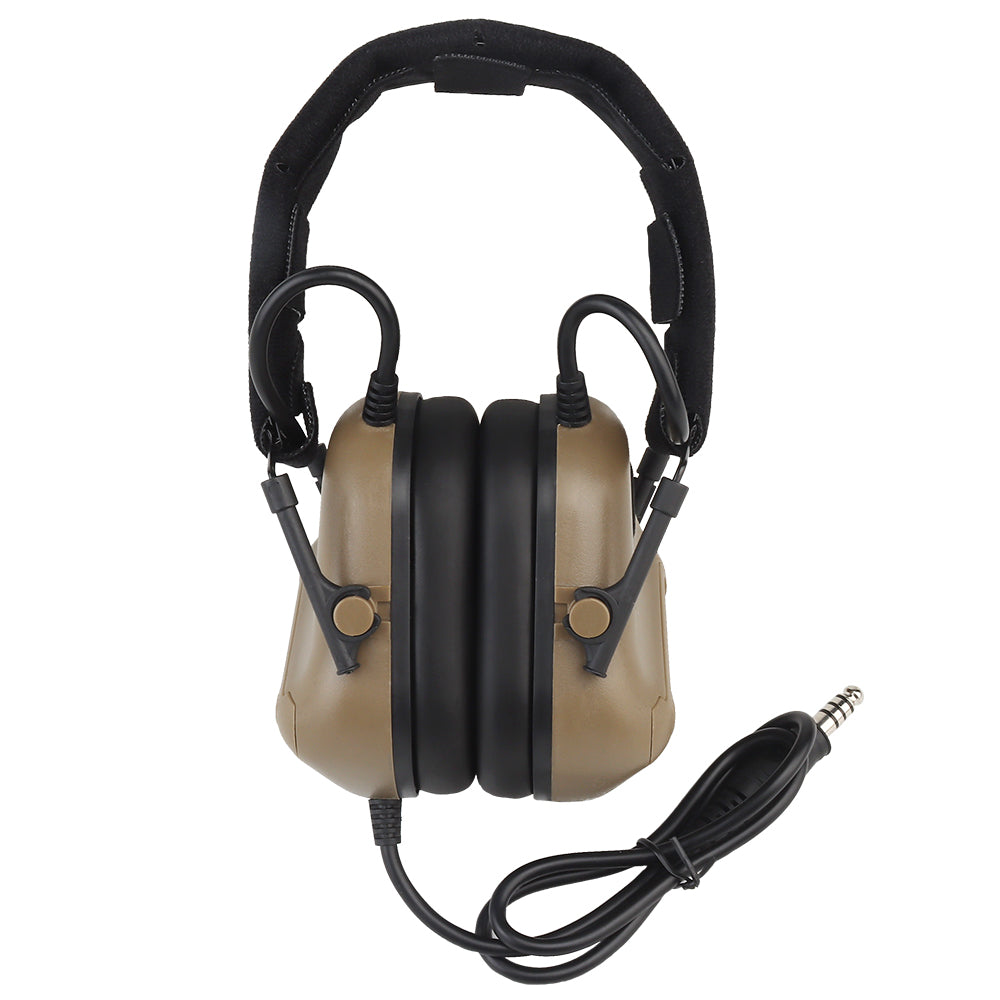 WBD Gen 5 Noise Reduction & Sound Pickup Headset (With Adapter) (Various Colours)-WBD-Coyote-Socom Tactical Airsoft