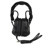 WBD Gen 5 Noise Reduction & Sound Pickup Headset (With Adapter) (Various Colours)-WBD-Coyote-Socom Tactical Airsoft