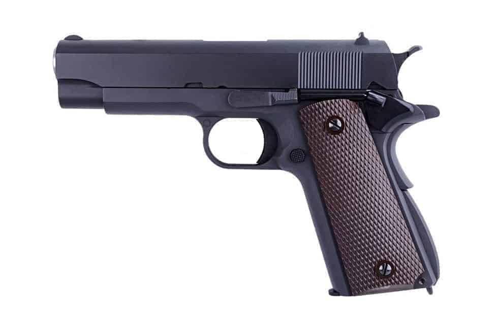 WE M1911 'Commander' Full Metal Airsoft Gas Blowback Pistol - Socom Tactical Airsoft - - WE Airsoft