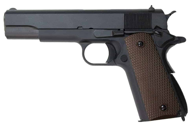 WE Classic 1911 Gas Blowback Pistol - Black-WE-Socom Tactical Airsoft