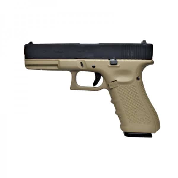 WE G17 Gas Blowback Gen 4 (Tan) - Socom Tactical Airsoft - - WE Airsoft