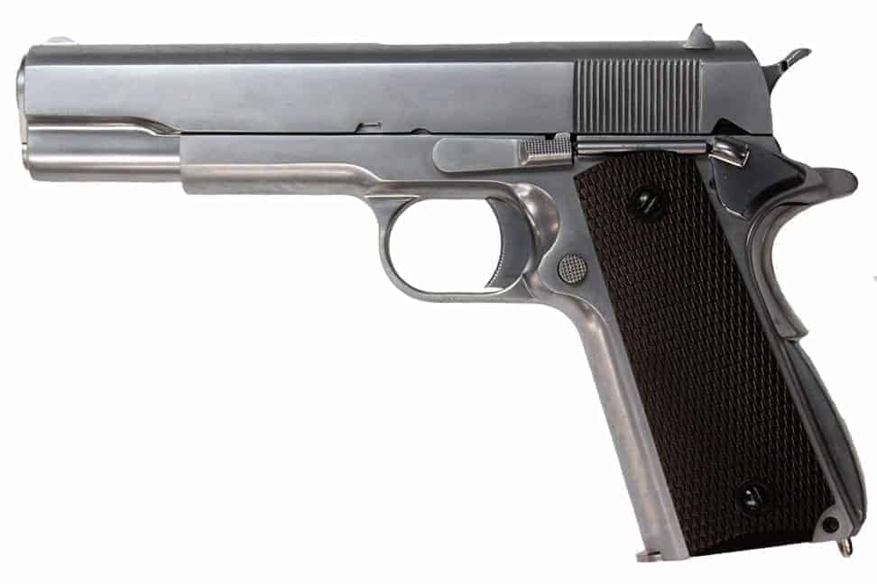 WE M1911 Full Metal Airsoft Gas Blowback Pistol (Silver) - Socom Tactical Airsoft - - WE Airsoft