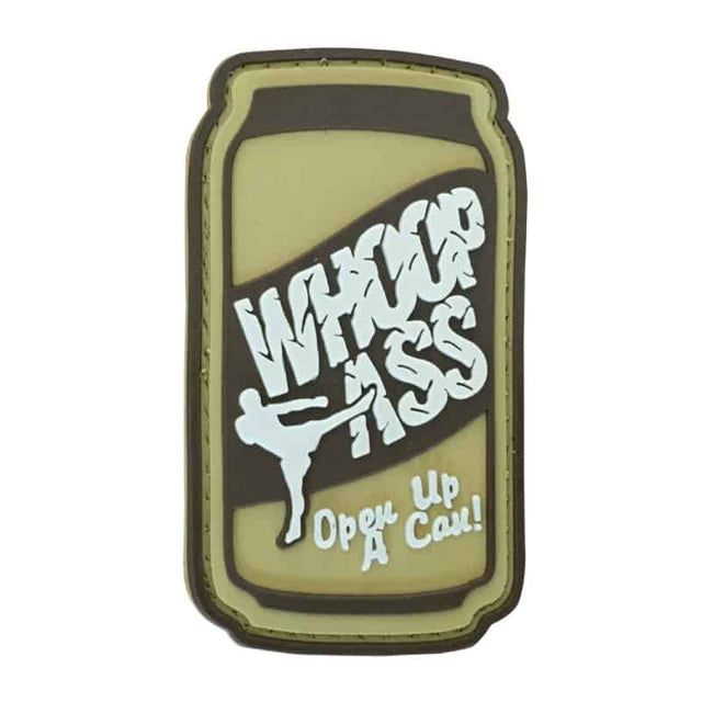 TPB Whoop Ass: Open Up a Can Patch - Socom Tactical Airsoft - - The Patch Board Airsoft