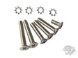 ZCI Screw set for v3 gear box - Stainless - Socom Tactical Airsoft - - ZCI Airsoft