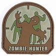 Zombie Hunter morale patch (Tan) - Socom Tactical Airsoft - - Socom Tactical Airsoft Airsoft